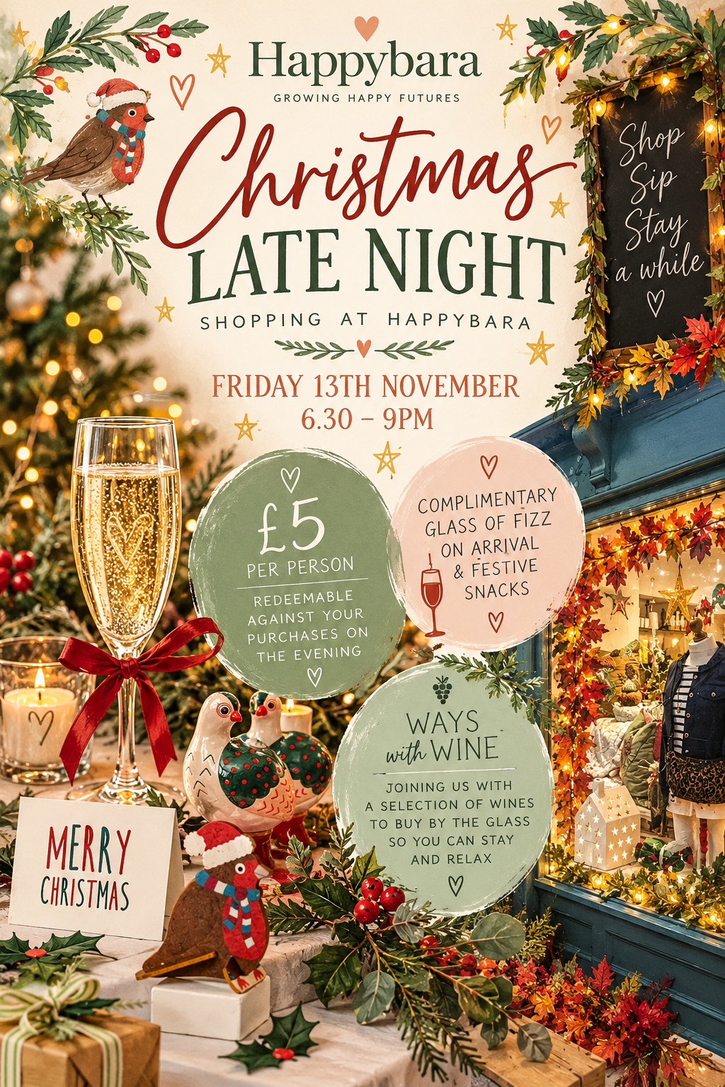 Christmas Late Night at Happybara