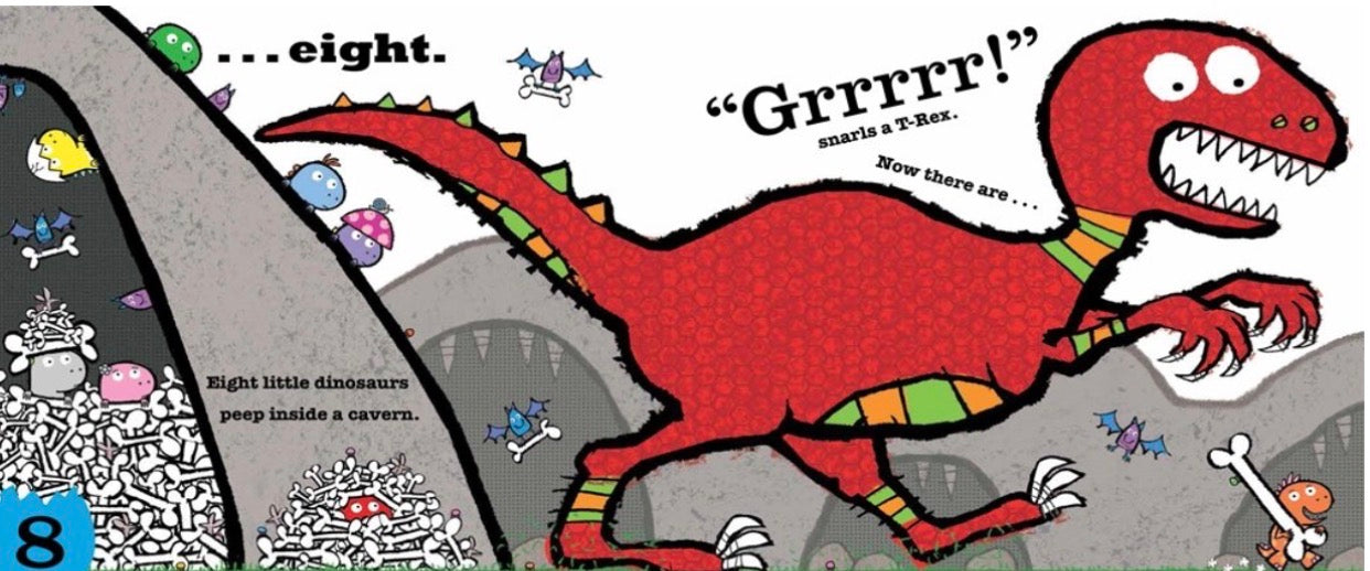 Ten Little Dinosaurs Children’s Board Book