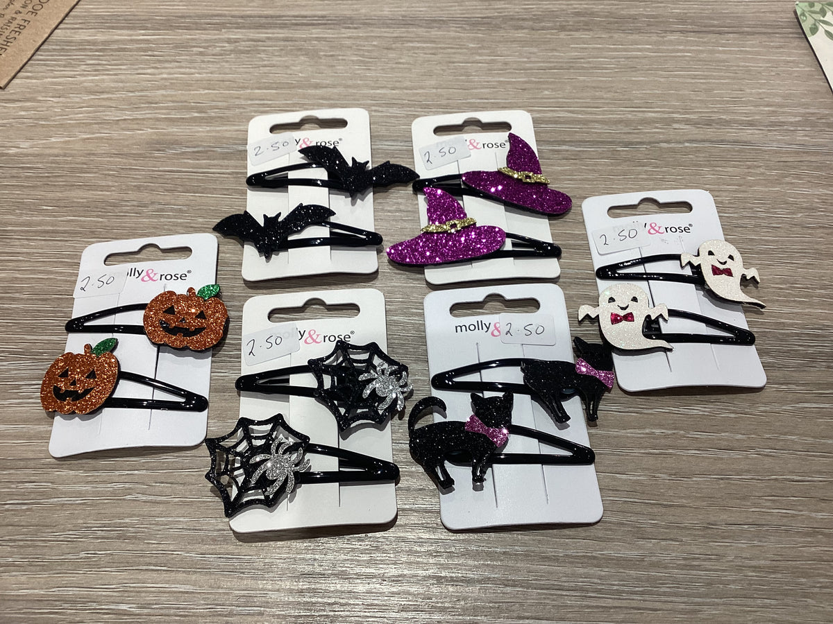Halloween themed Hair Clips