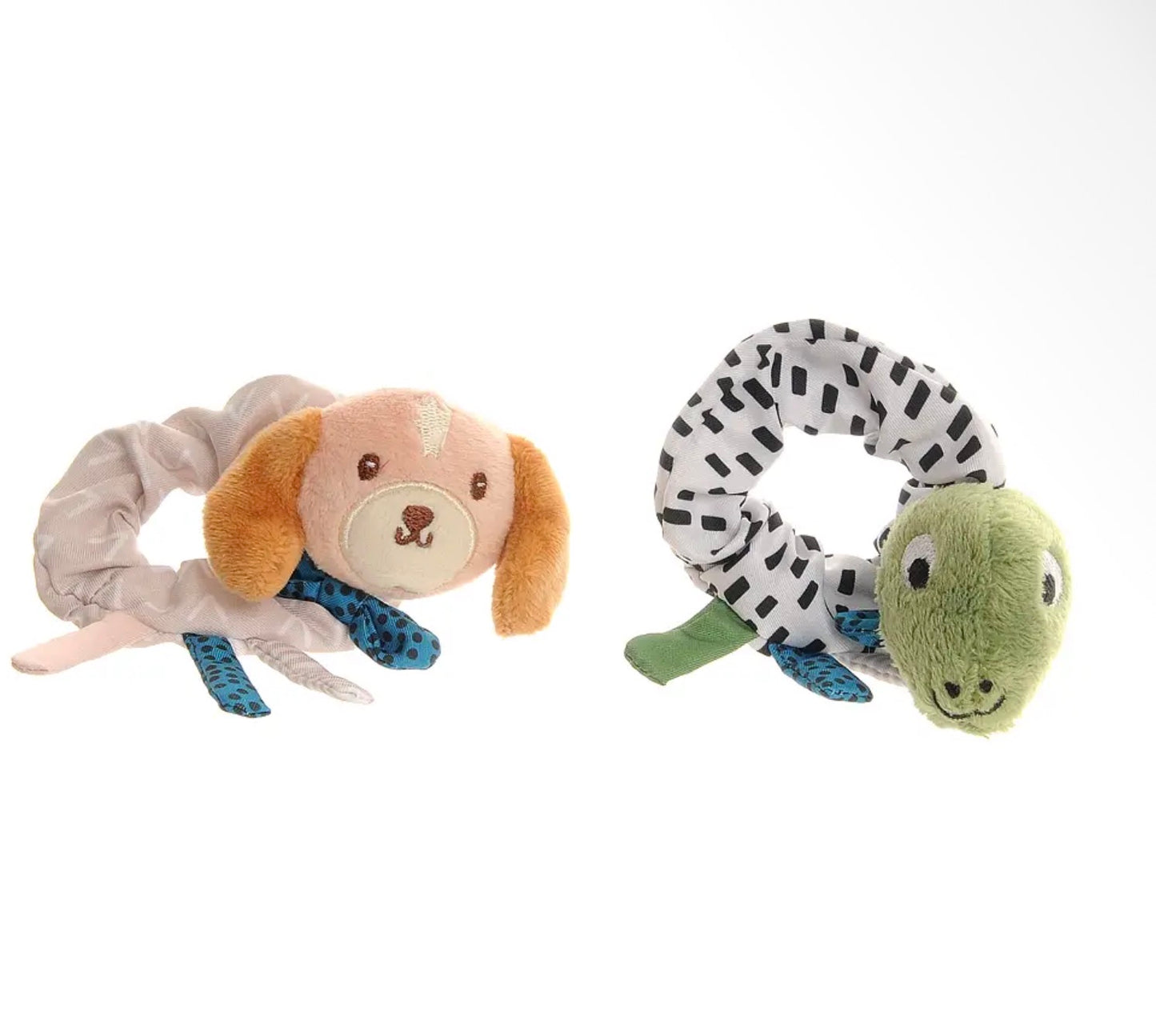 Dinosaur & Cockapoo Baby Wrist Wrattles