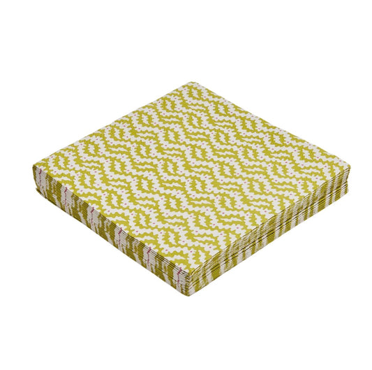 Land & Shore Green Multi Paper Napkins