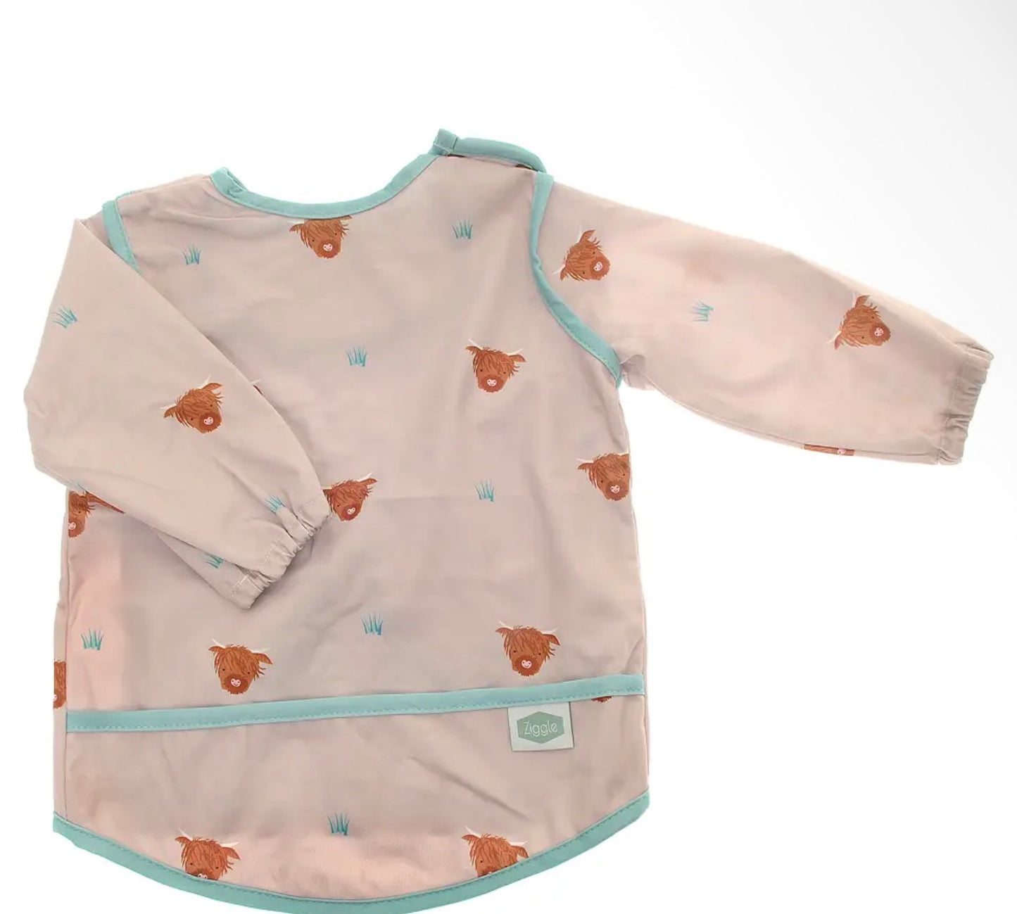 Highland Cow Coverall Bib