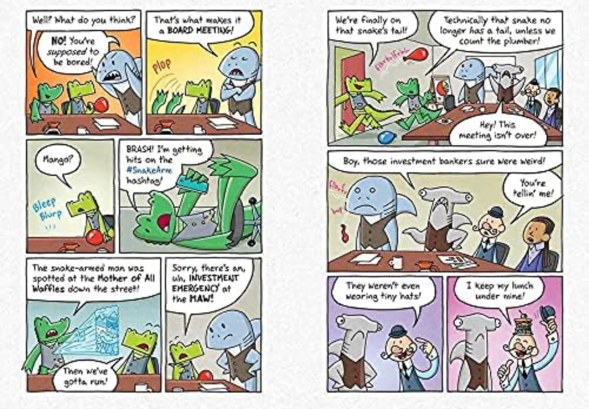 InvestiGators: Off the Hook – Funny Children’s Graphic Novel by John Patrick Green