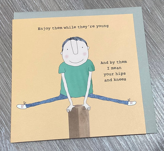 Hips & knees - Birthday Card