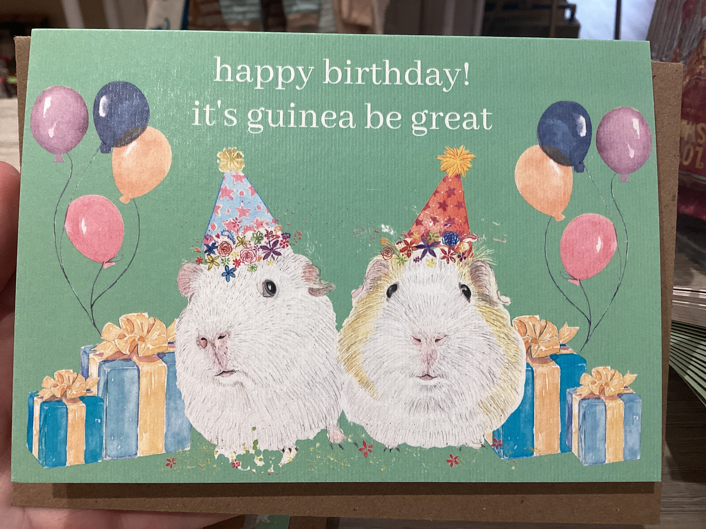 Happy Birthday! It’s Guinea be great by Jen Winnett