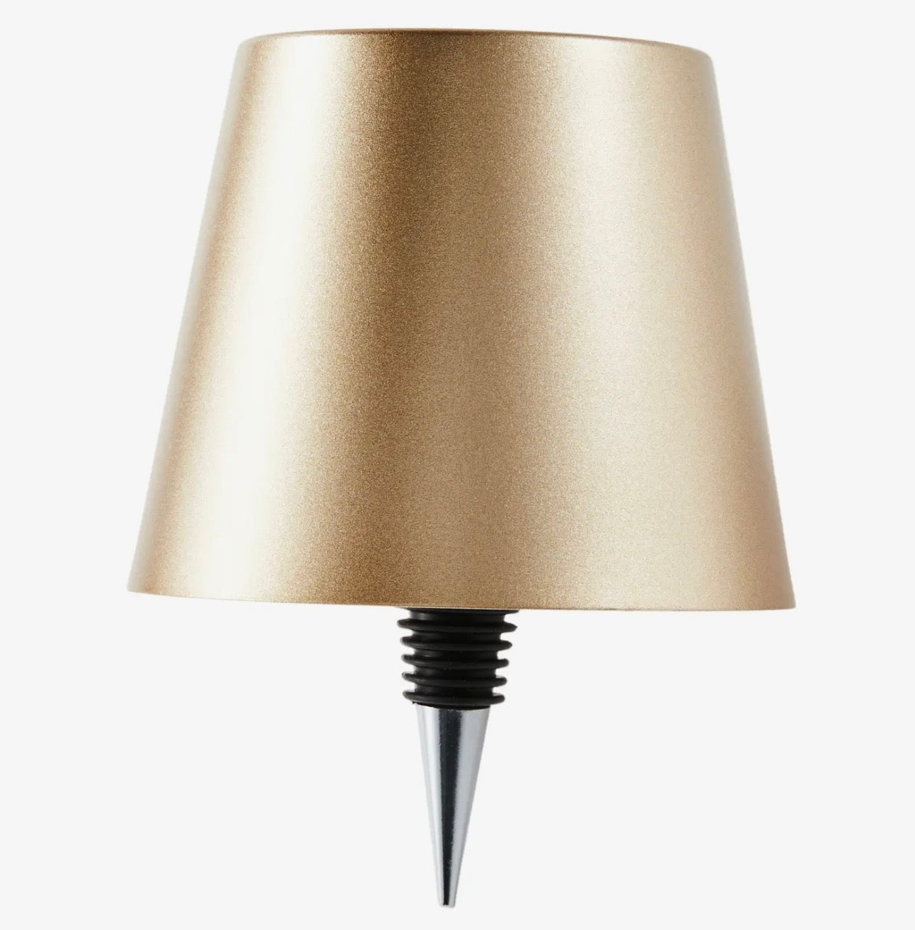 GOLD Cordless LED Lamp & Bottle Stop