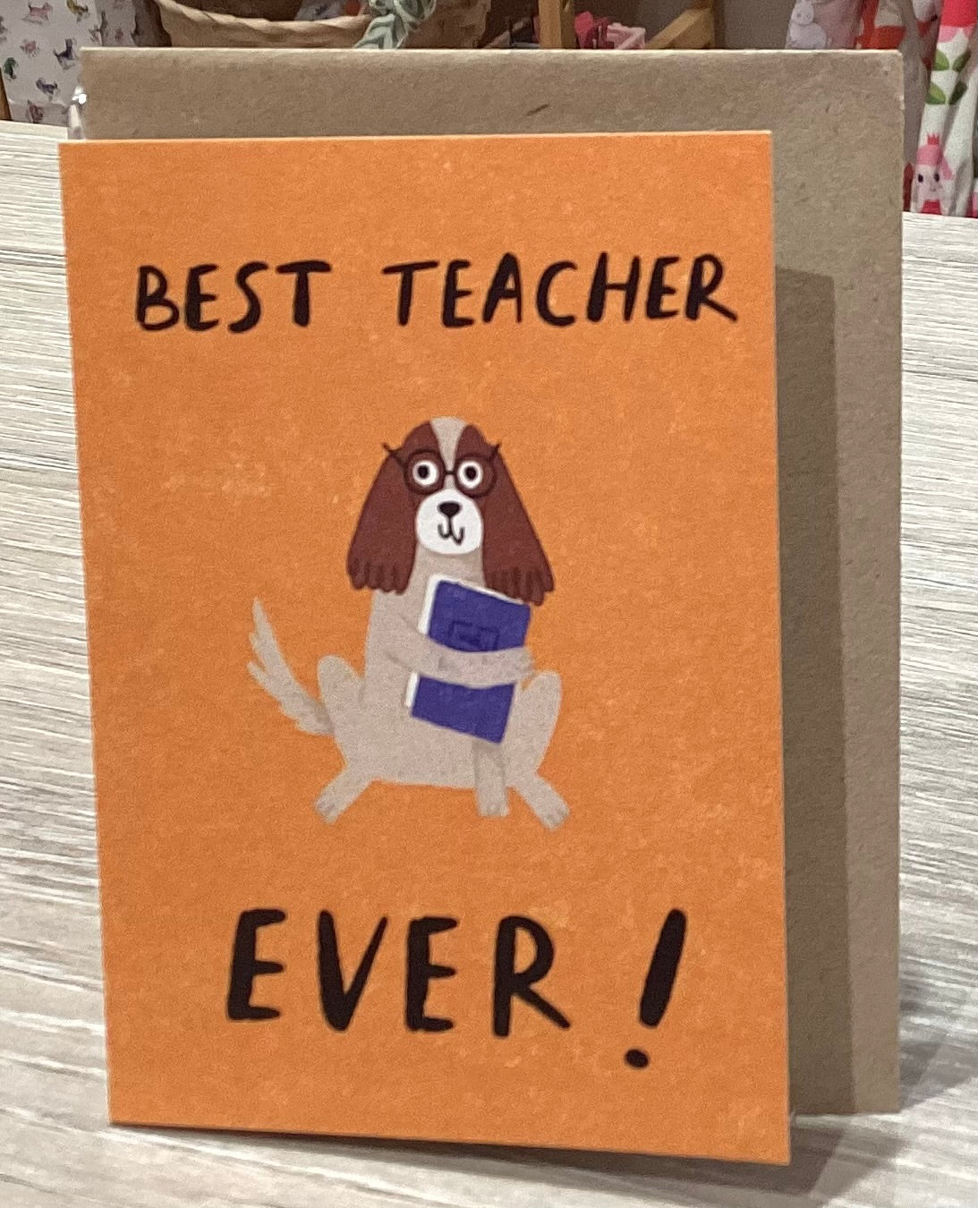 Best teacher ever Mini Card