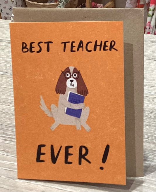 Best teacher ever Mini Card